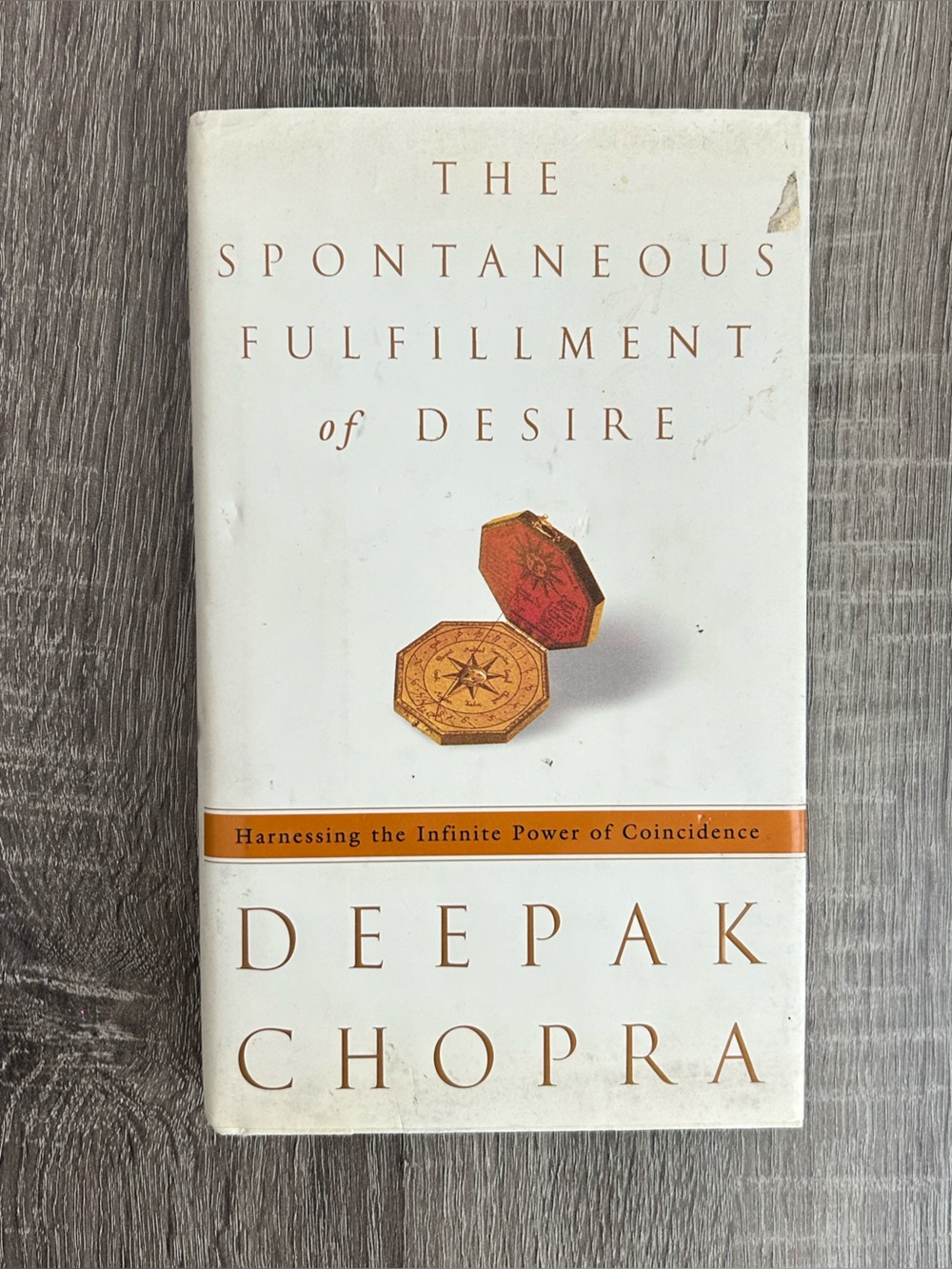 The Spontaneous Fulfillment of Desire - White/Orange Cover